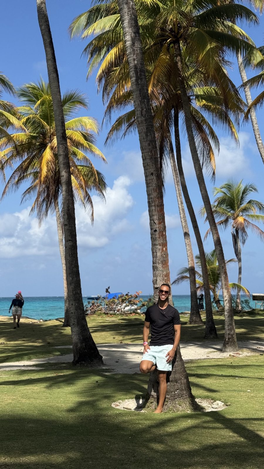 Clientes em passeio da Noz Tour em San Andrés