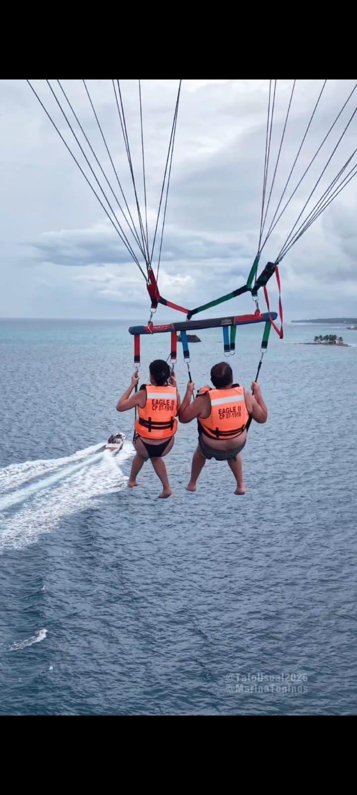 Clientes em passeio da Noz Tour em San Andrés